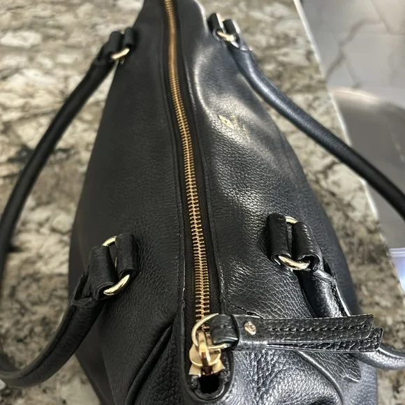 Kate Spade Black Pebble Leather Large Purse - Picture 8 of 8